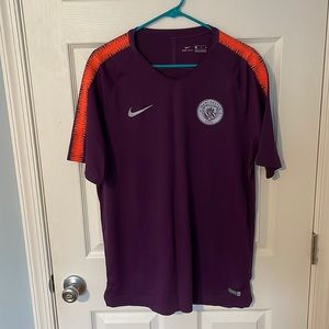 Nike Soccer - Manchester City warm up top size XL